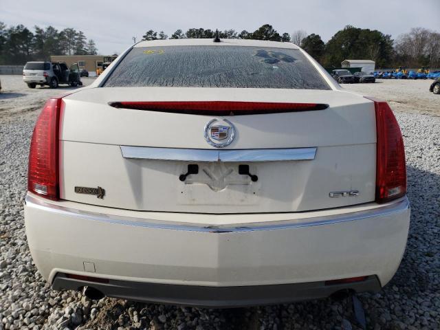 1G6DF577180167725 - 2008 CADILLAC CTS WHITE photo 6