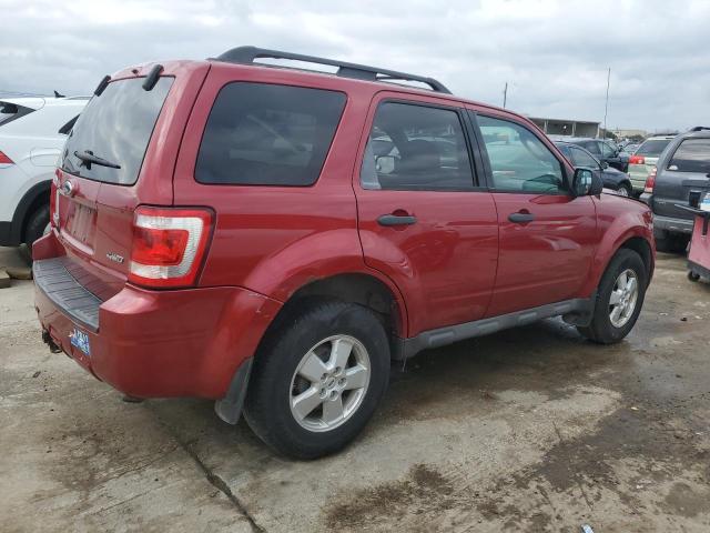 1FMCU93G49KA58088 - 2009 FORD ESCAPE XLT RED photo 3