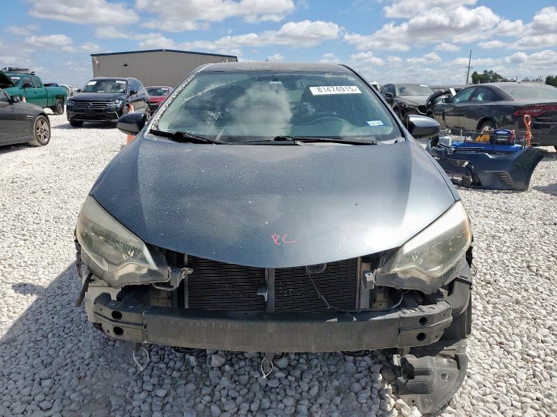 5YFBURHE4GP489021 - 2016 TOYOTA COROLLA L CHARCOAL photo 5
