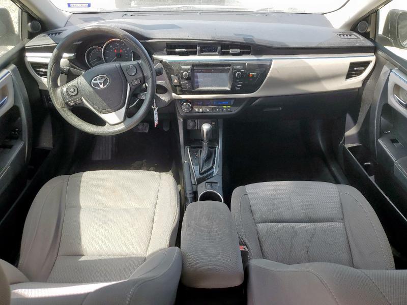 5YFBURHE4GP489021 - 2016 TOYOTA COROLLA L CHARCOAL photo 8