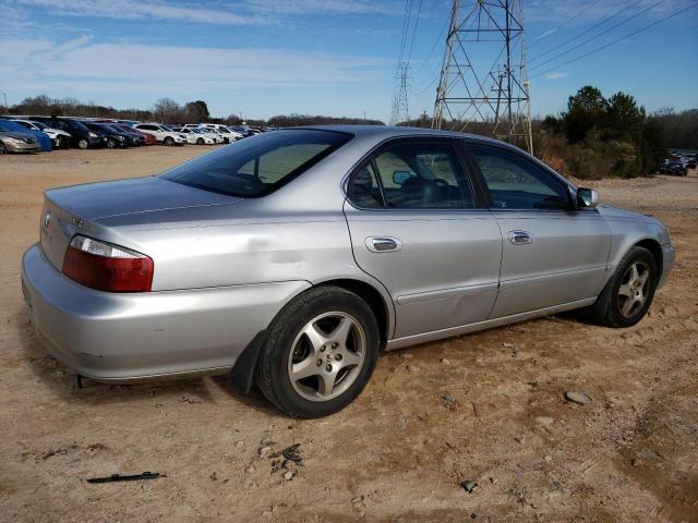 19UUA56632A017896 - 2002 ACURA 3.2TL SILVER photo 3