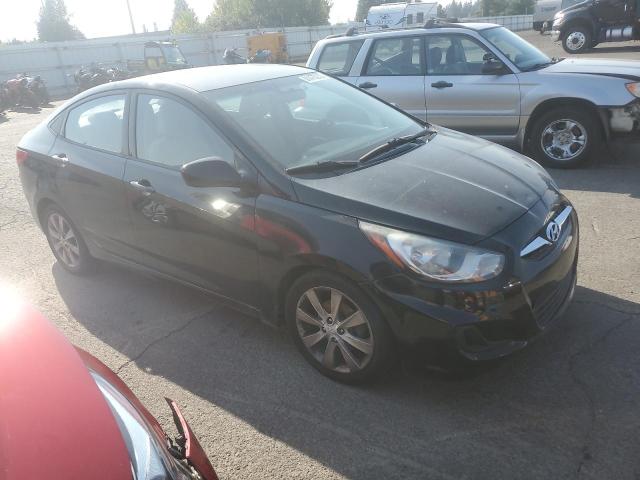 KMHCU4AE0CU241682 - 2012 HYUNDAI ACCENT GLS 黑色 照片 4