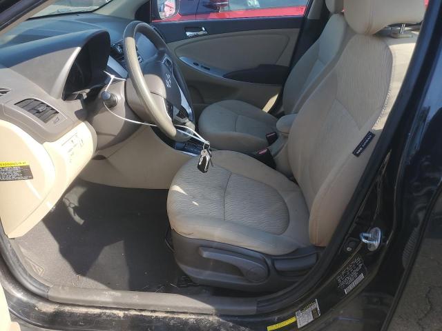 KMHCU4AE0CU241682 - 2012 HYUNDAI ACCENT GLS 黑色 照片 7