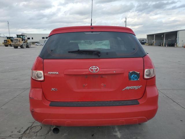 2T1KR32E14C198608 - 2004 TOYOTA COROLLA MA XR RED photo 6