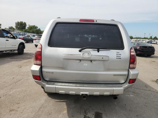 JTEZU14R440022367 - 2004 TOYOTA 4RUNNER SR5 SILVER photo 6