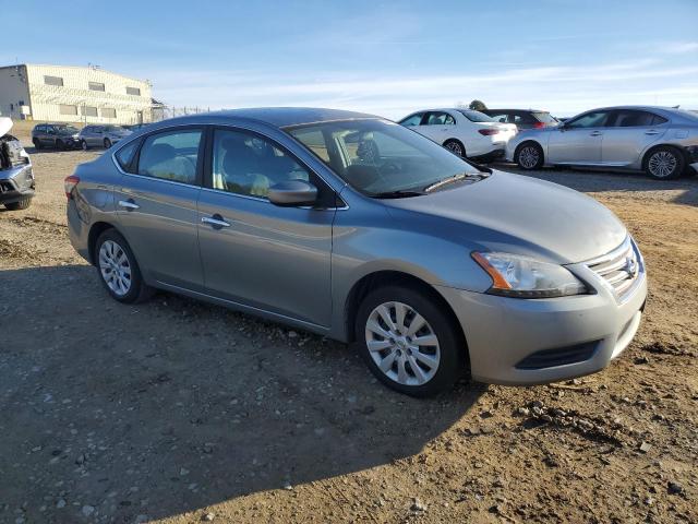 3N1AB7AP2DL615499 - 2013 NISSAN SENTRA S SILVER photo 4