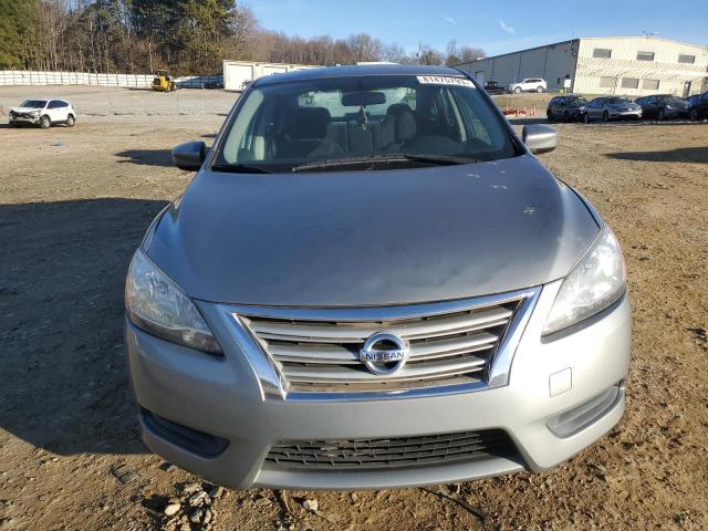 3N1AB7AP2DL615499 - 2013 NISSAN SENTRA S SILVER photo 5