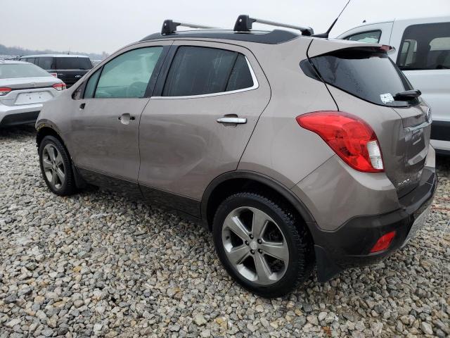 KL4CJASB9EB582572 - 2014 BUICK ENCORE GRAY photo 2