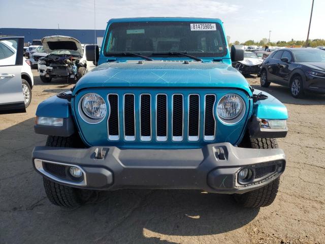 1C4HJXEG8KW684424 - 2019 JEEP WRANGLER UNLIMITED SAHARA 蓝色 照片 5