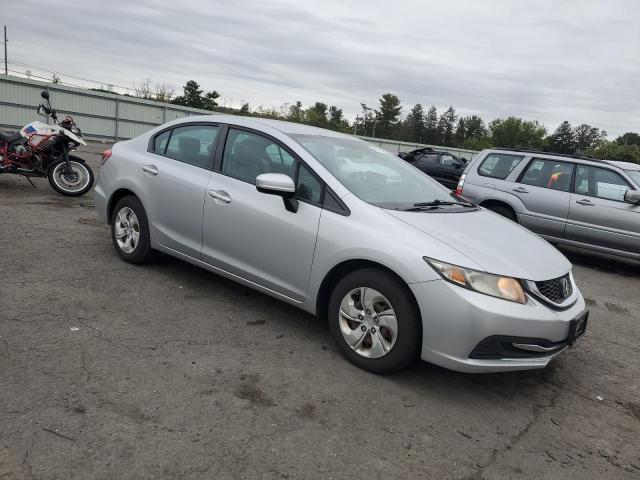 19XFB2F53EE256652 - 2014 HONDA CIVIC LX SILVER photo 4