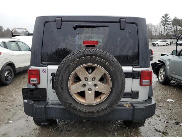 1J4AA2D19BL596107 - 2011 JEEP WRANGLER SPORT SILVER photo 6