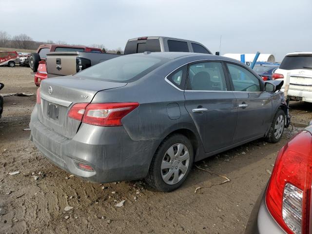 3N1AB7APXHL644268 - 2017 NISSAN SENTRA S GRAY photo 3