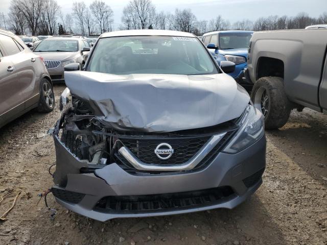 3N1AB7APXHL644268 - 2017 NISSAN SENTRA S GRAY photo 5