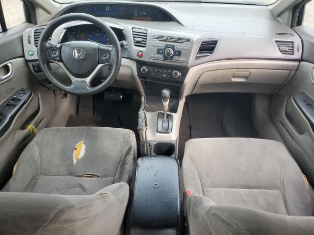 2HGFB2F53CH594734 - 2012 HONDA CIVIC LX BLACK photo 8