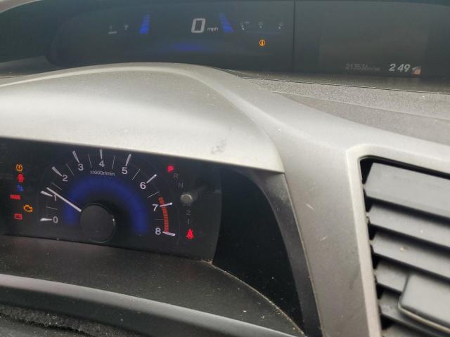 2HGFB2F53CH594734 - 2012 HONDA CIVIC LX BLACK photo 9