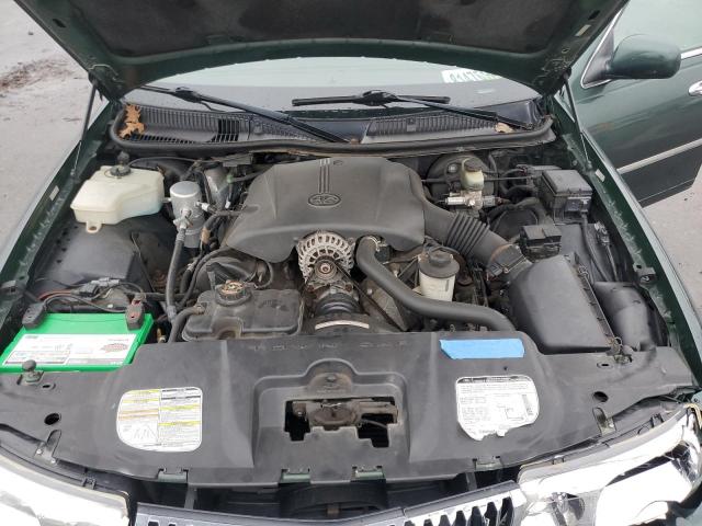 1LNFM81W8WY696919 - 1998 LINCOLN TOWN CAR EXECUTIVE GREEN photo 11