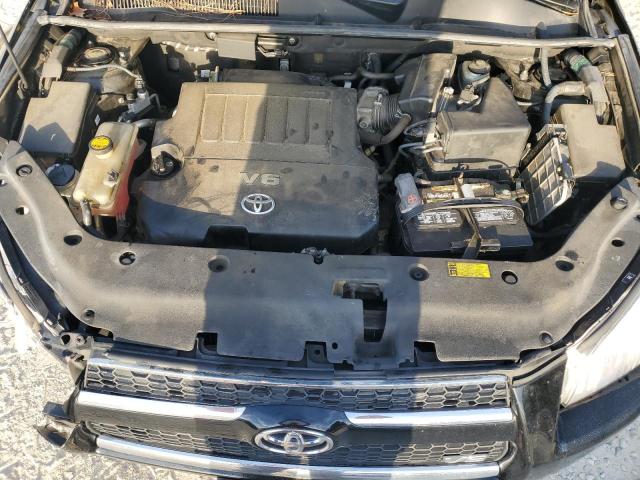 2T3DK4DV6BW037318 - 2011 TOYOTA RAV4 LIMITED შავი ფოტო 11
