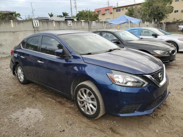 3N1AB7AP7JL656691 - 2018 NISSAN SENTRA S BLUE photo 4