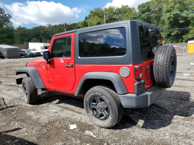 1C4AJWAG7FL634610 - 2015 JEEP WRANGLER SPORT წითელი ფოტო 2