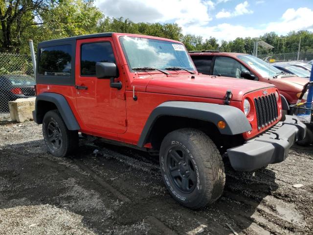 1C4AJWAG7FL634610 - 2015 JEEP WRANGLER SPORT წითელი ფოტო 4