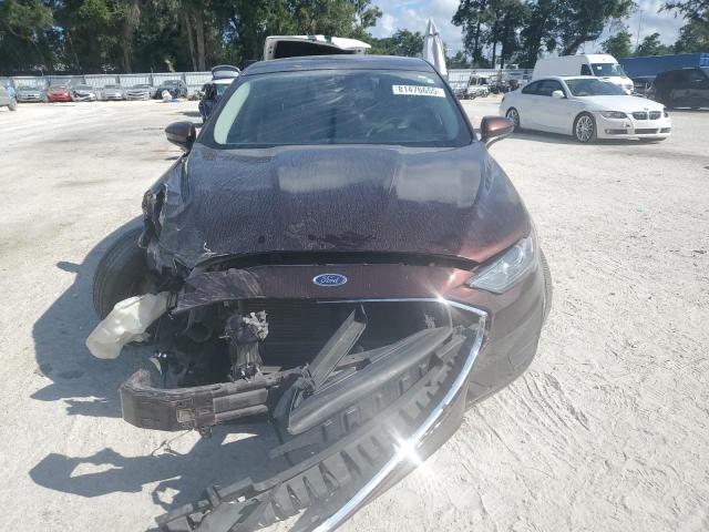 3FA6P0LU8KR165128 - 2019 FORD FUSION SE Burdeos foto 5