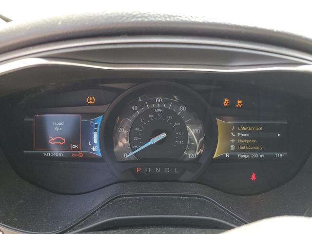 3FA6P0LU8KR165128 - 2019 FORD FUSION SE Burdeos foto 9