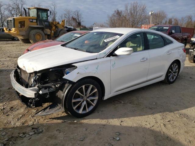 KMHFG4JG1GA505876 - 2016 HYUNDAI AZERA WHITE photo 1