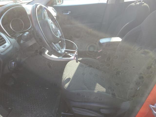 3C4NJDABXLT143894 - 2020 JEEP COMPASS SPORT ORANGE photo 7