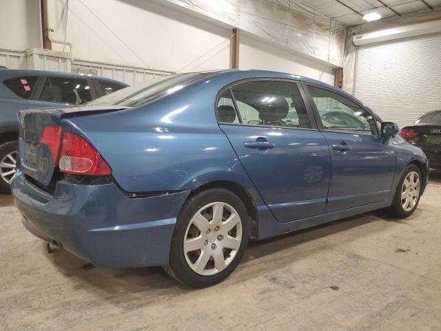 1HGFA16576L071625 - 2006 HONDA CIVIC LX BLUE photo 3