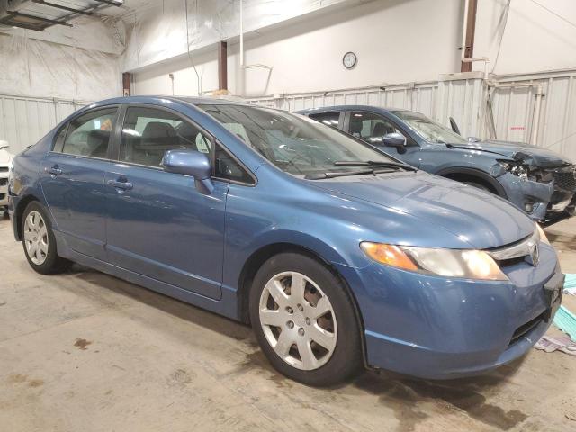 1HGFA16576L071625 - 2006 HONDA CIVIC LX BLUE photo 4