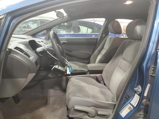 1HGFA16576L071625 - 2006 HONDA CIVIC LX BLUE photo 7