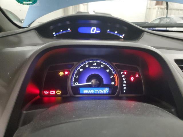 1HGFA16576L071625 - 2006 HONDA CIVIC LX BLUE photo 9