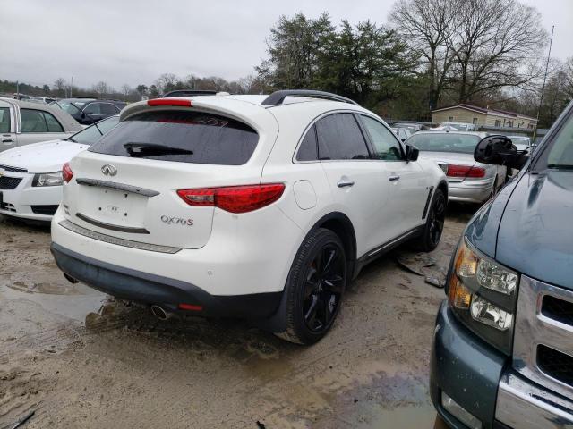 JN8CS1MW4GM751198 - 2016 INFINITI QX70 WHITE photo 3