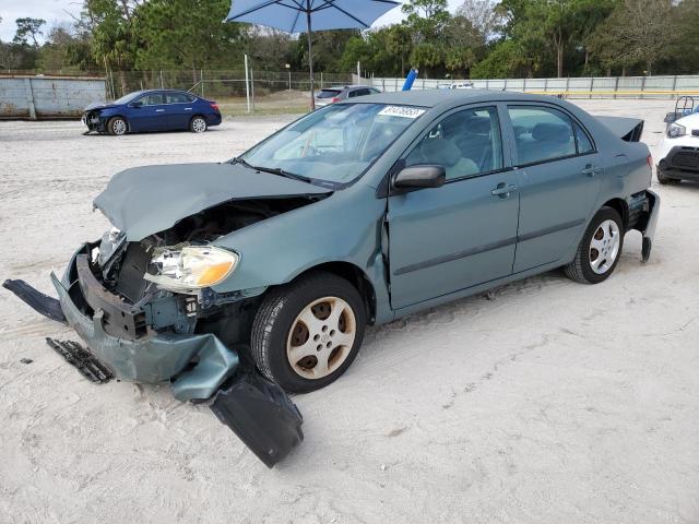 2T1BR32E95C415176 - 2005 TOYOTA COROLLA CE GREEN photo 1