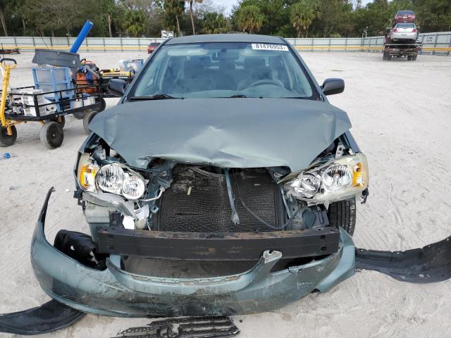 2T1BR32E95C415176 - 2005 TOYOTA COROLLA CE GREEN photo 5