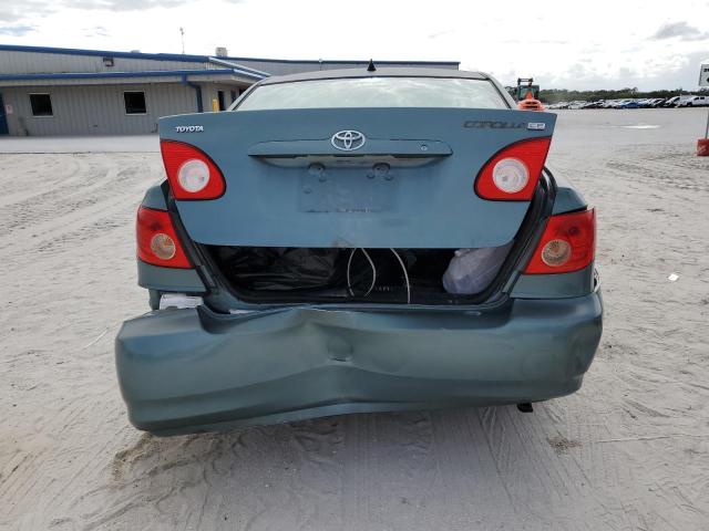 2T1BR32E95C415176 - 2005 TOYOTA COROLLA CE GREEN photo 6