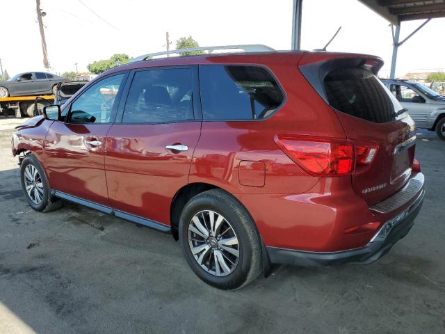 5N1DR2MN4HC680189 - 2017 NISSAN PATHFINDER S RED photo 2