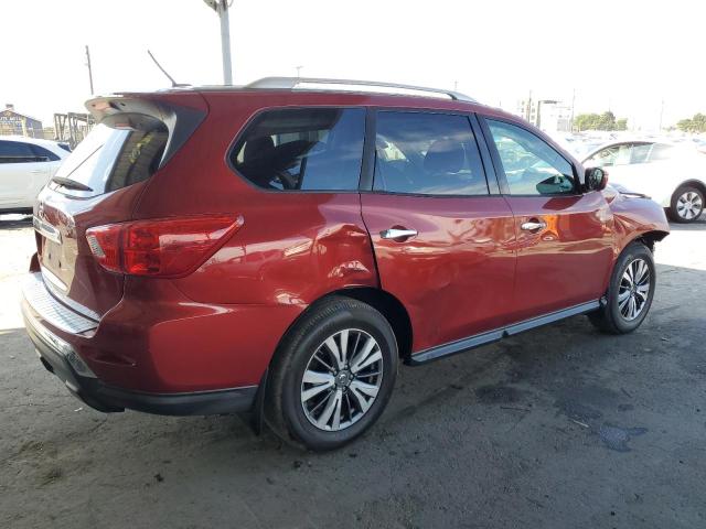 5N1DR2MN4HC680189 - 2017 NISSAN PATHFINDER S RED photo 3