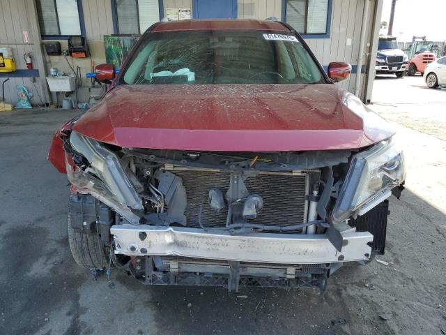 5N1DR2MN4HC680189 - 2017 NISSAN PATHFINDER S RED photo 5