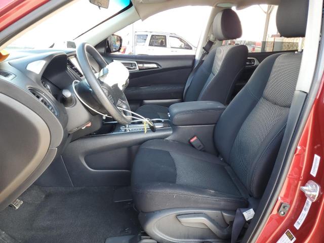 5N1DR2MN4HC680189 - 2017 NISSAN PATHFINDER S RED photo 7