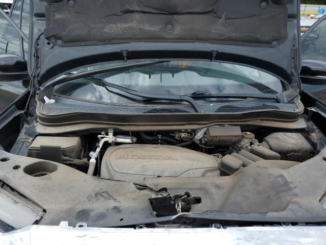 5FNYF8H52NB007007 - 2022 HONDA PASSPORT EXL შავი ფოტო 12