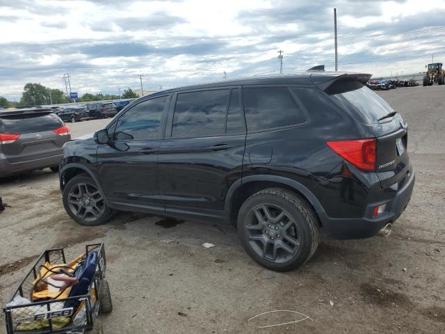 5FNYF8H52NB007007 - 2022 HONDA PASSPORT EXL შავი ფოტო 2