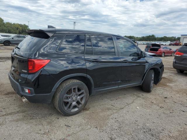 5FNYF8H52NB007007 - 2022 HONDA PASSPORT EXL შავი ფოტო 3