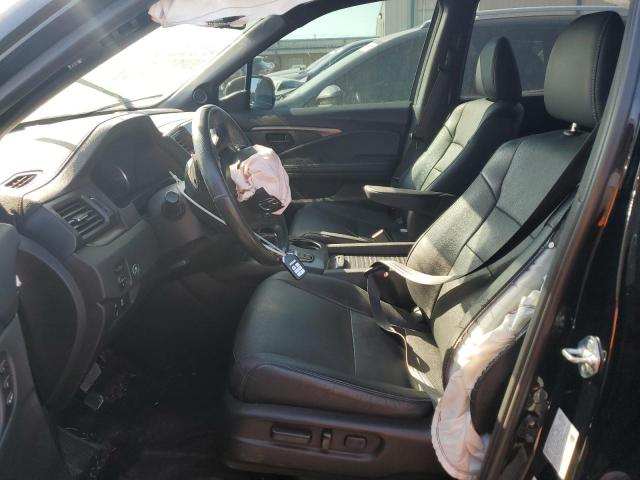 5FNYF8H52NB007007 - 2022 HONDA PASSPORT EXL შავი ფოტო 7