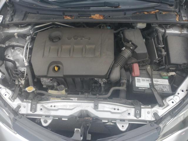 2T1BURHE1HC954954 - 2017 TOYOTA COROLLA L ვერცხლისფერი ფოტო 11