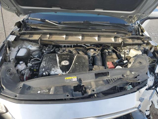 5TDGZRAH7MS053066 - 2021 TOYOTA HIGHLANDER XLE SILVER photo 12