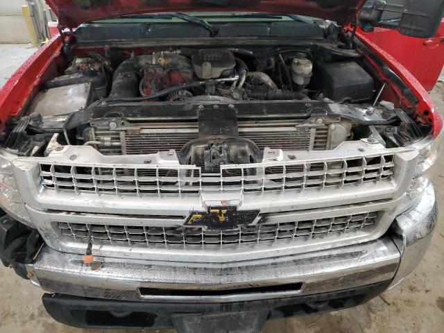 1GCHK23608F166519 - 2008 CHEVROLET SILVERADO K2500 HEAVY DUTY RED photo 11