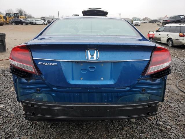 2HGFG3B51FH502974 - 2015 HONDA CIVIC LX BLUE photo 6