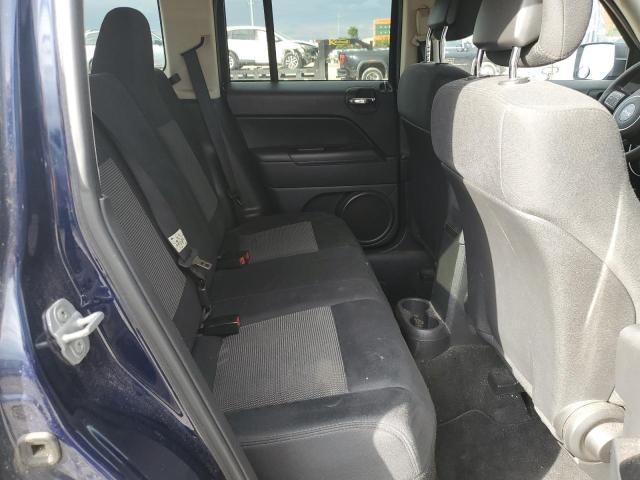 1C4NJPBBXCD616781 - 2012 JEEP PATRIOT SPORT BLUE photo 10