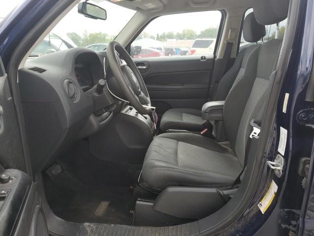 1C4NJPBBXCD616781 - 2012 JEEP PATRIOT SPORT BLUE photo 7